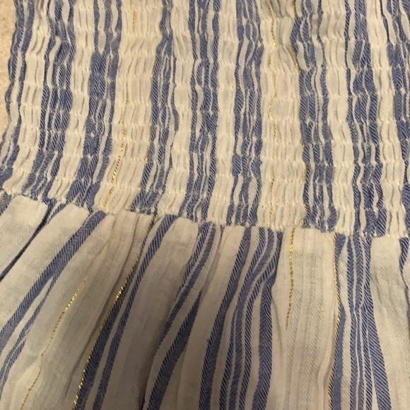 Trend Studio blue and white sundress, elastic body - Picture 9 of 9